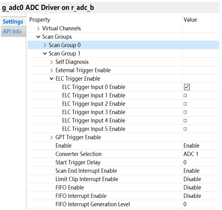 For The Specific Group Mode FSP, Please See The Below Properties Windows.